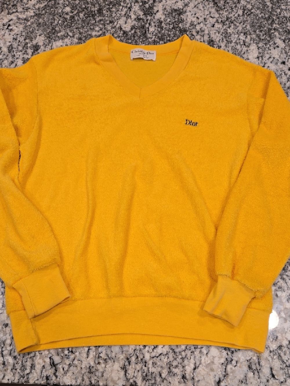 Vintage Christian Dior V-neck Pullover